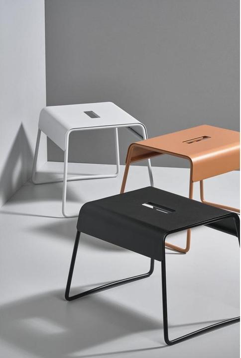 Produktbild Zone Denmark Hocker Edelstahl