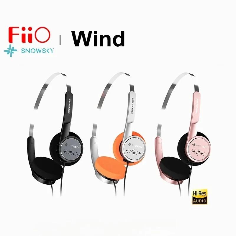 FiiO Słuchawki Snowsky Wind srebrne (Cablato), Cuffie, Argento