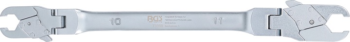 Produktbild BGS Bremsleitungsschlüssel mit Ratschenfunktion | SW 10 x 11 mm