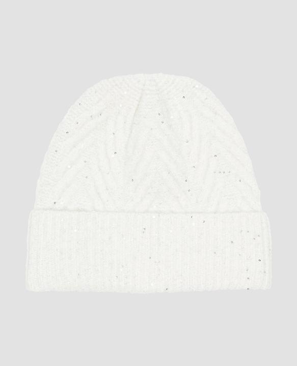 Image du produit s.Oliver Mütze Strickmütze mit Glitzergarn