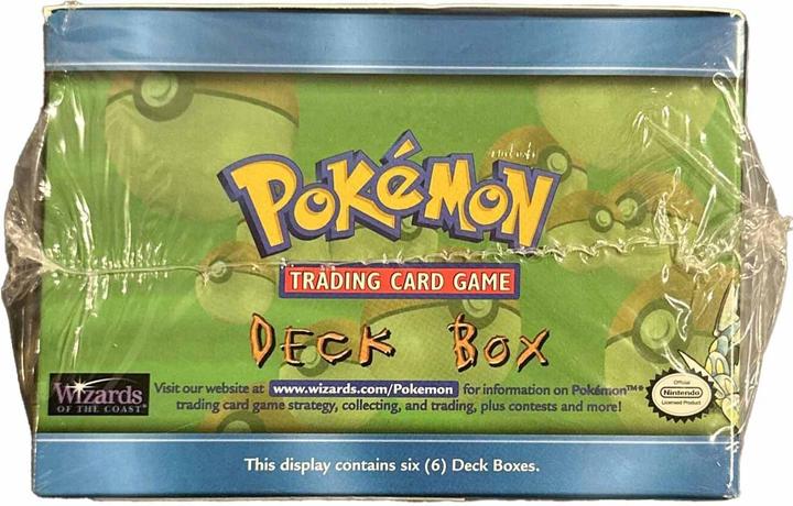 Wizards of the Coast Pokmon Ultra Pro Full Display Deck Box Sealed (1999  WOTC)