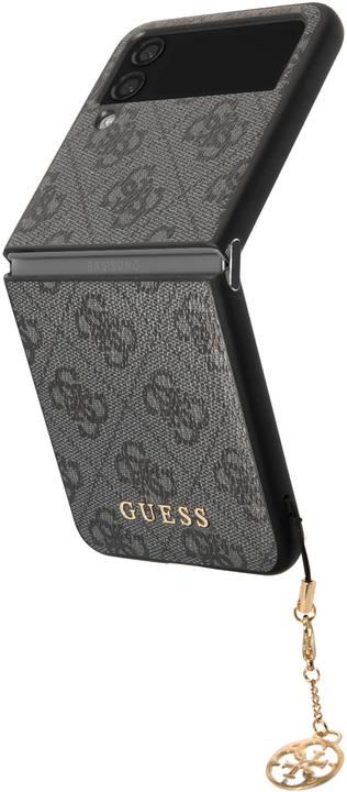 Immagine prodotto Guess GUHCZF4GF4GGR F721 Z Flip 4 szary/grey hardcase 4G Charms Collection (Samsung Galaxy Z Flip4)