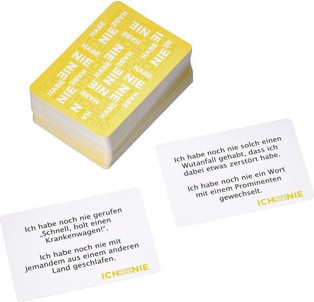 Actual product image I Have Never (German)