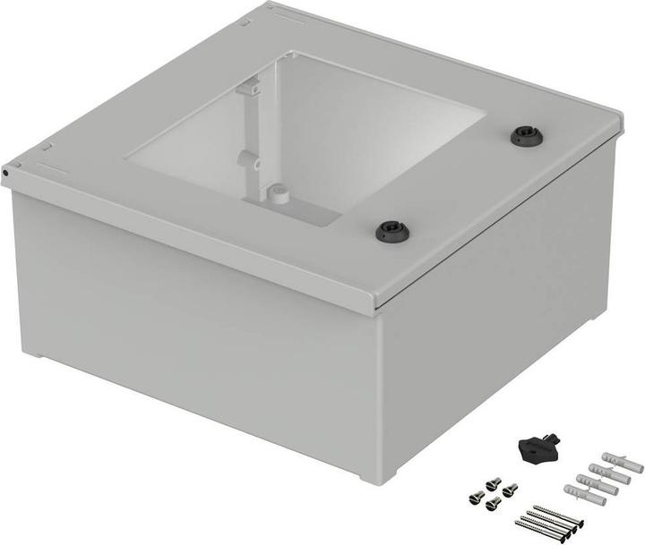 Produktbild Bopla PS 442-T Wand-Gehäuse 400 x 400 x 200 Lichtgrau (RAL 7035) 1St. (Gehäuse)