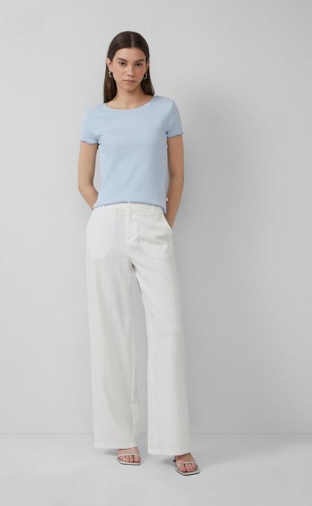 Produktbild S.Oliver Hose Nadelstreifen-Hose mit weitem Bein (W38/L32)