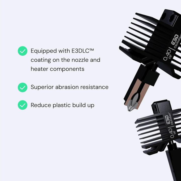 Image du produit E3D Online E3D High Flow ObXidian™ HotEnd pour Bambu Lab X1/P1 Series (Hotend)