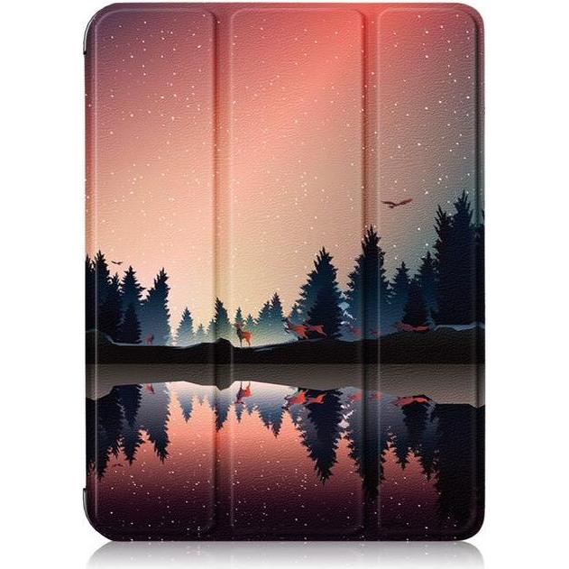 Thumbnail - MU Style Dreifach faltbare Hülle mit Muster (iPad mini 6), Tablet Hülle, Mehrfarbig