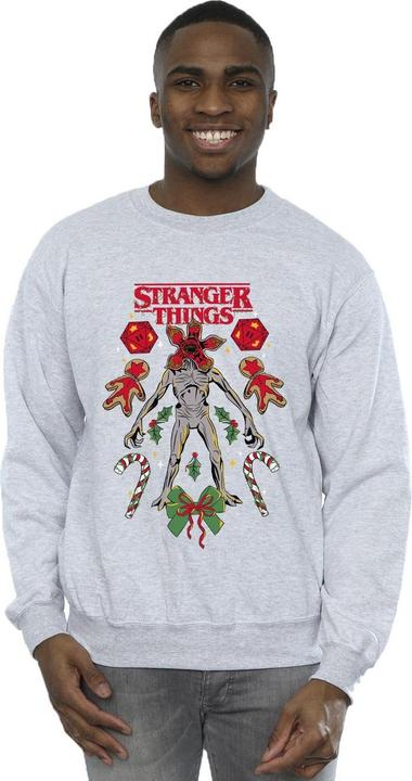 Immagine prodotto Netflix Stranger Things Christmas Demogorgon Felpa Uomo (S)
