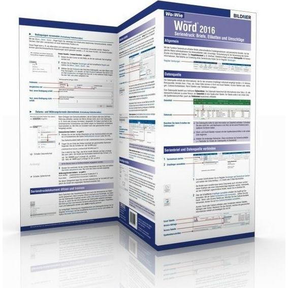 Wo&Wie: Word 2016 Seriendruck, Fachbücher von Anja Schmid