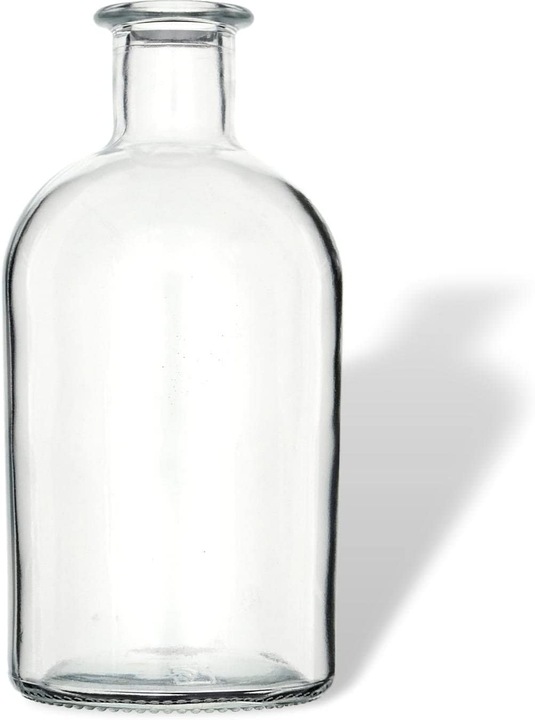 Immagine prodotto Gouveo Set di 24 bottiglie di vetro da 250 ml, trasparenti, in sughero