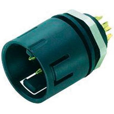 Schubiger Serie 720 3 pole male panel mount, Elektronikkabel + Stecker