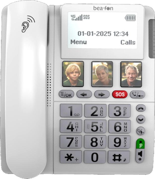 Produktbild Bea-Fon ML10 LTE 4G Tischtelefon mit SOS Funktion/ Notrufsender