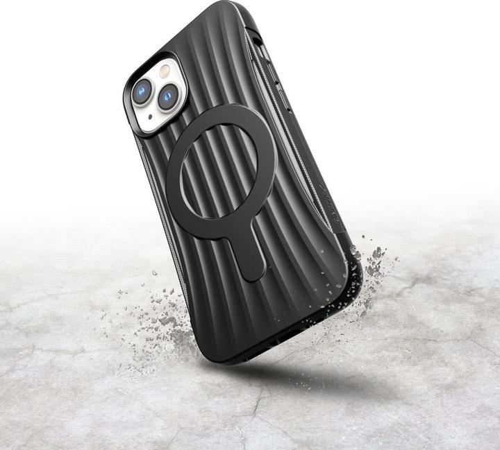 Image du produit X-Doria Étui portefeuille iPhone 14 avec coque arrière MagSafe noire (Apple iPhone 14)