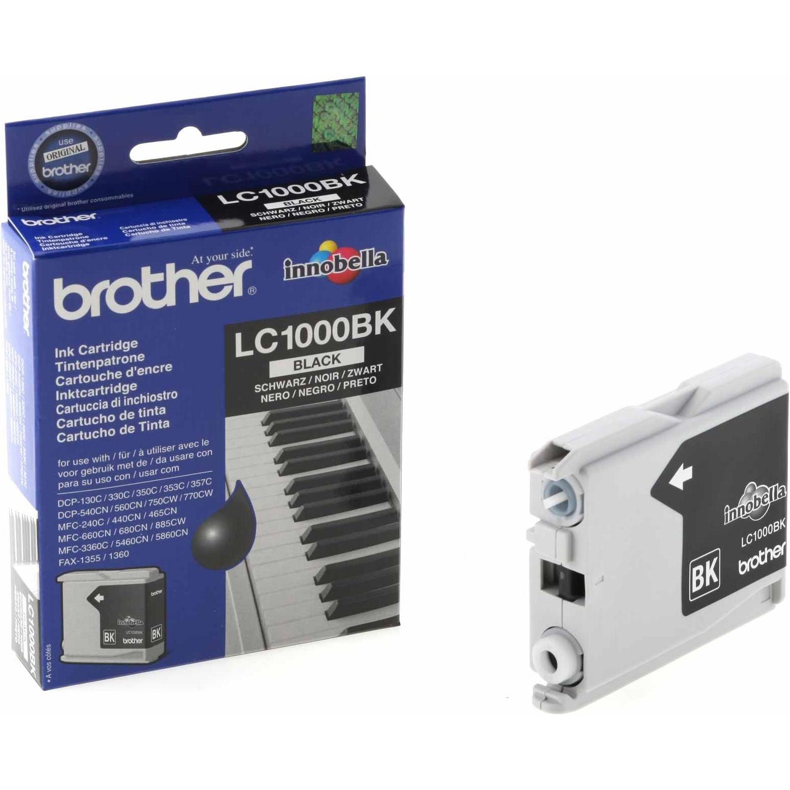 Thumbnail - Brother, Druckerpatrone, Lc-1000bk (BK)