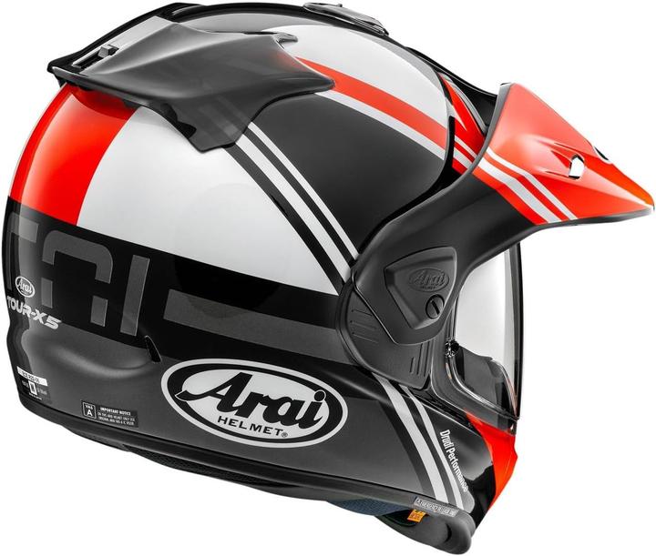Actual product image Arai Tour-X5 Cosmic Red Helm (M)