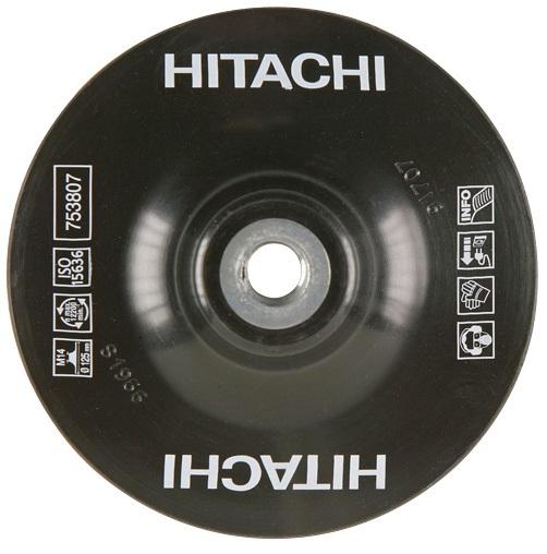 Hikoki Zubehör 753809 Weicher Stützteller für Fiberscheibe 180 mm M14