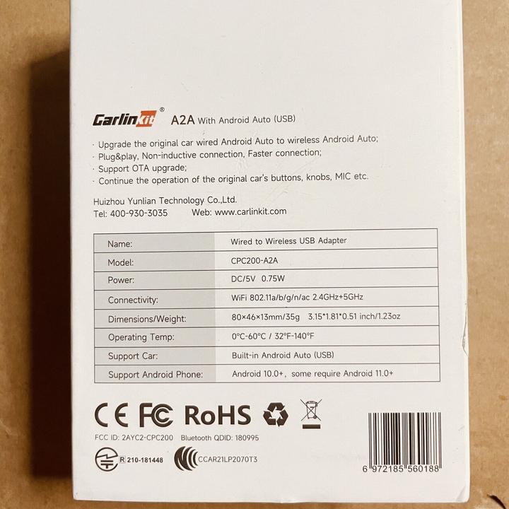 Produktbild Carlinkit CPC200-A2A