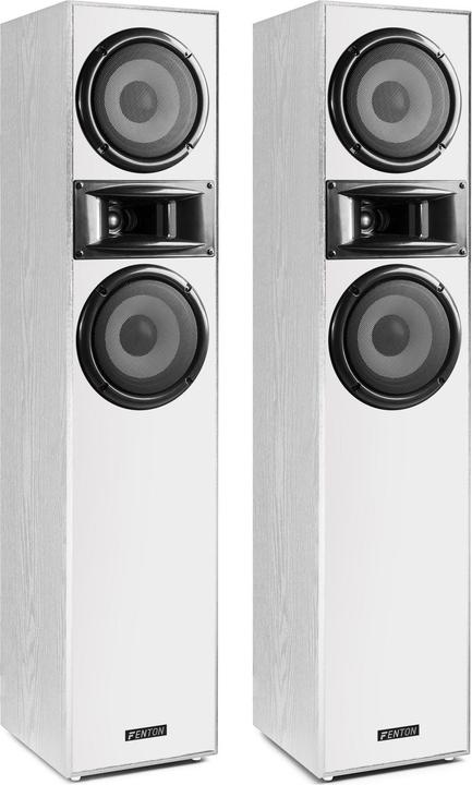 Actual product image Fenton Floorstanding Loudspeaker Pair SHF700W White, Detail colour: White (1 pair, 200 W)