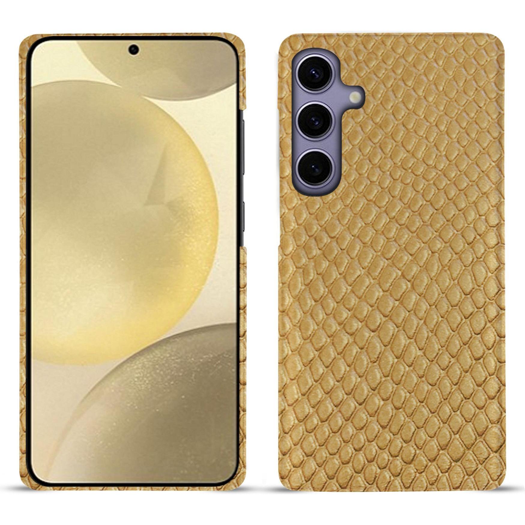 Noreve Lederschutzhülle (Samsung Galaxy S23+, Samsung Galaxy S24+), Smartphone Hülle, Beige