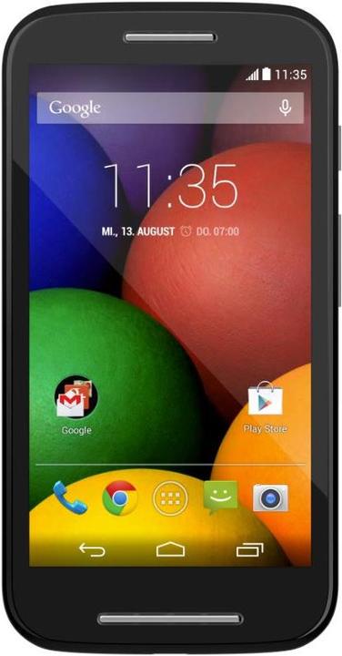 Actual product image Motorola Moto E (4 GB, Black, 4.30", 3G)