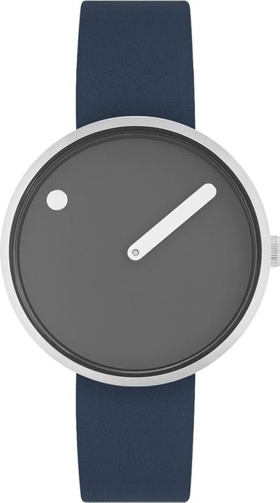 Actual product image Picto 34052-6714S Thunder Grey Unisex 34mm 5ATM