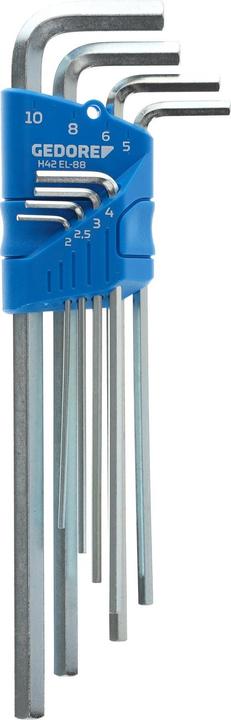 Actual product image Gedore H 42 EL-88 Offset screwdriver set long in holder 8 pieces mm