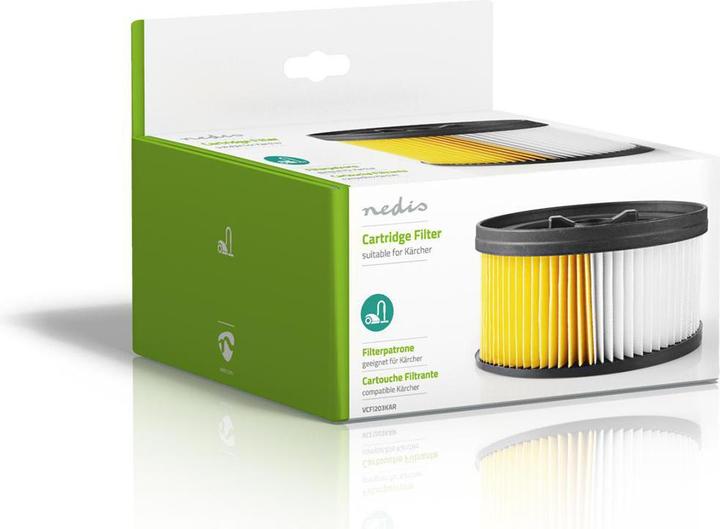 Produktbild Nedis Staubsauger Patronenfilter Ersatz für: Kärcher WD 4 / WD 5 Cartridge Filter