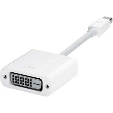 Thumbnail - Apple Mini DisplayPort zu (DVI, 20 cm), Data + Video Adapter, Weiss