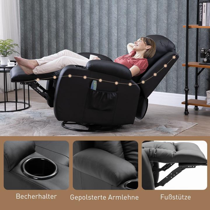 Image du produit Homcom Fauteuil de massage