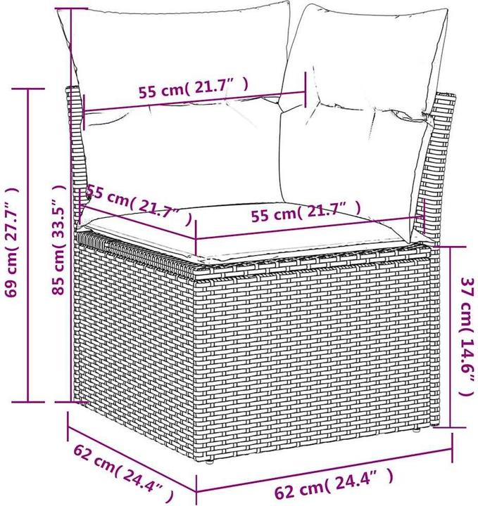 Produktbild vidaXL Kenzo