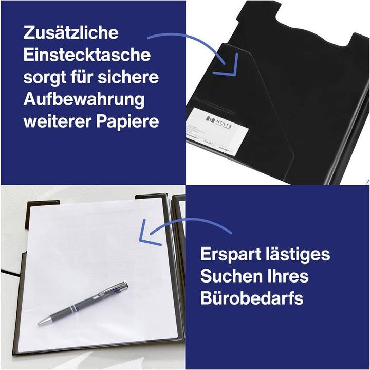 Produktbild Magnetoplan Klemmbrett Mappe (21 x 29.5 cm)