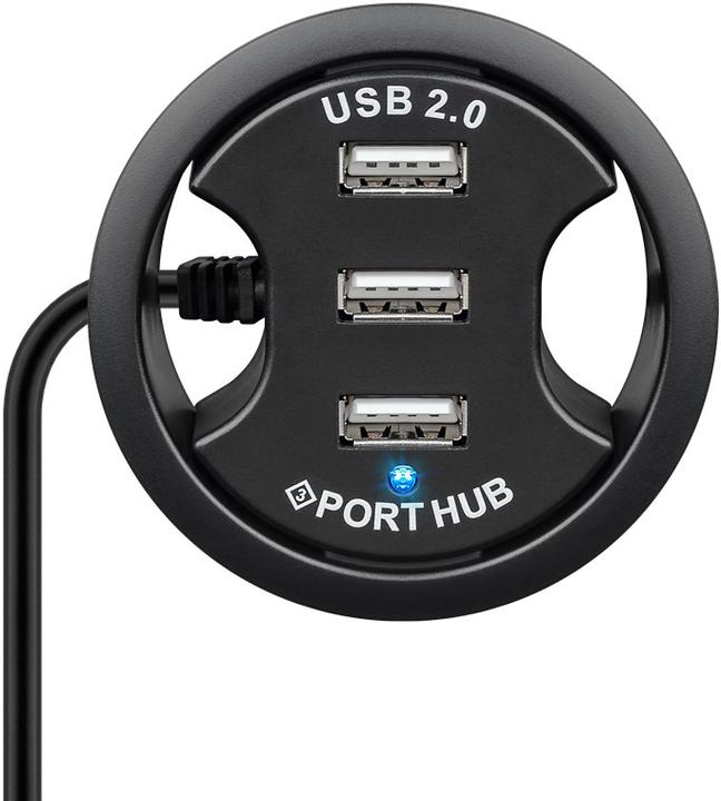 Image du produit Goobay HUB encastrable (USB-A, 3 Ports)