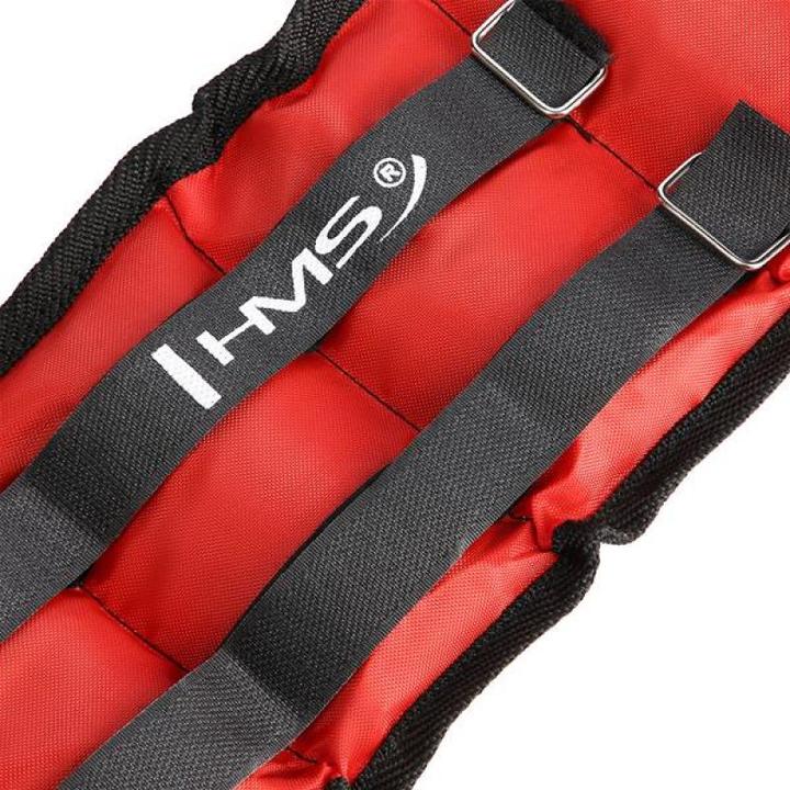 Actual product image HMS Arm and leg weights OB03 red, 2x1,5kg (2 x 1.5 kg)