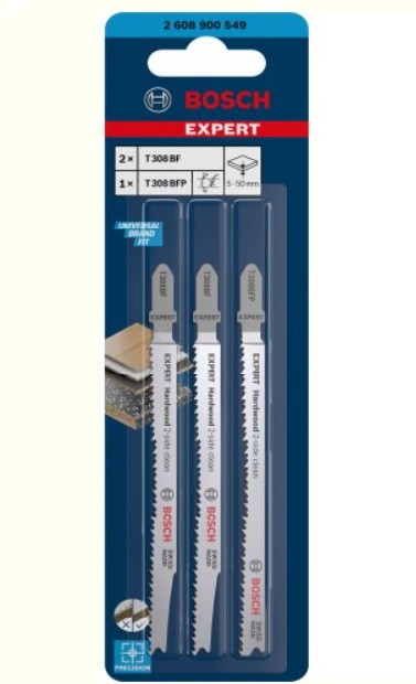 Actual product image Bosch Professional Zubehör Expert jigsaw blade set