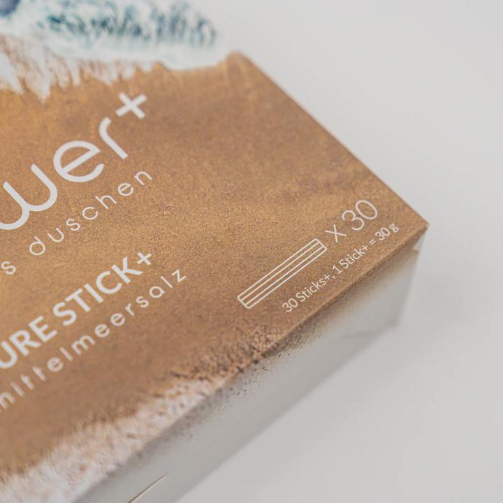 Produktbild SHOWER+ PURE STICK+ Mittelmeer Salz 30er