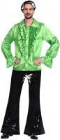 Image du produit Amscan Chemise en satin citron Costume adulte taille S (S)