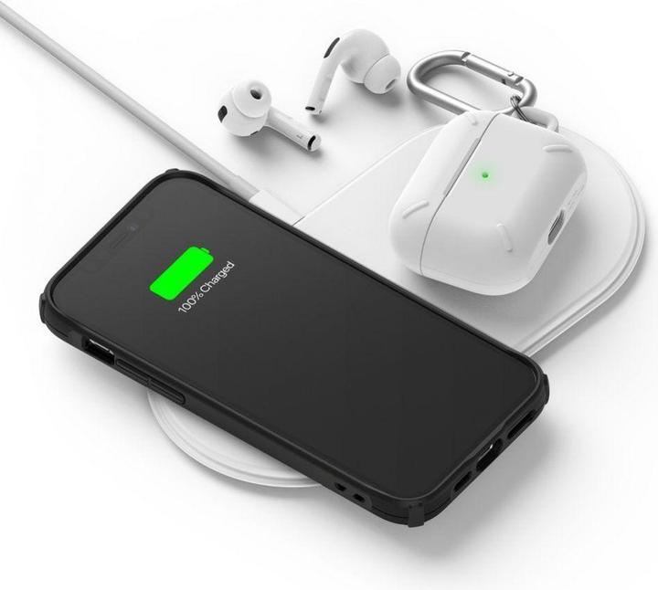 Actual product image Ringke Fusion X Design durable PC Case with TPU Bumper for iPhone 12 mini black (Routine) (XDAP0020) (Apple iPhone 12 mini)