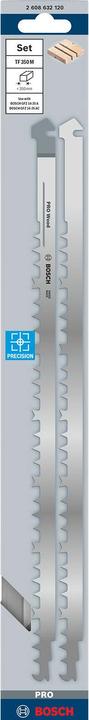 Produktbild Bosch Professional Zubehör PRO Wood TF350M Tandemsägeblatt-Set, 408 mm, 2-tlg.