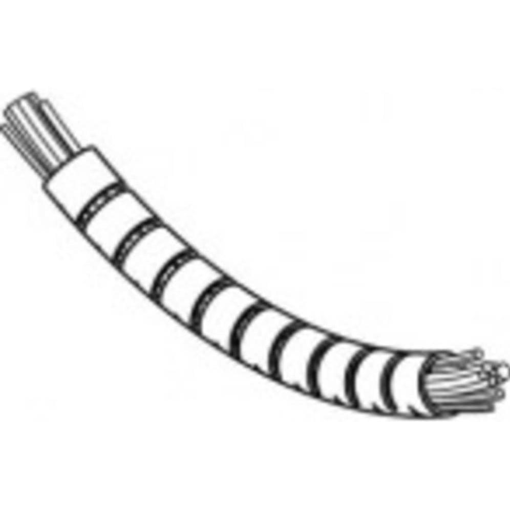 Toolcraft, Canale passacavi, Tubo flessibile del fascio di cavi (Tubo cavi, 200 cm)