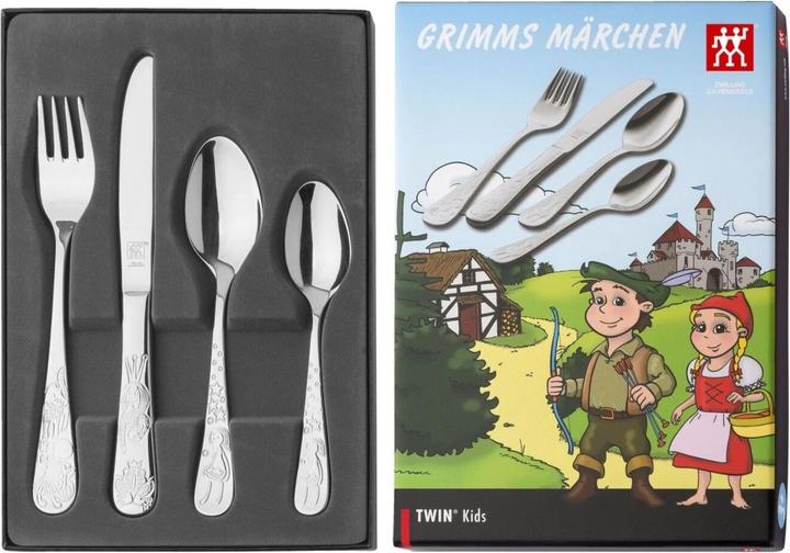 Image du produit Zwilling Couverts pour enfants Grimms conte de fées 4 pièces.