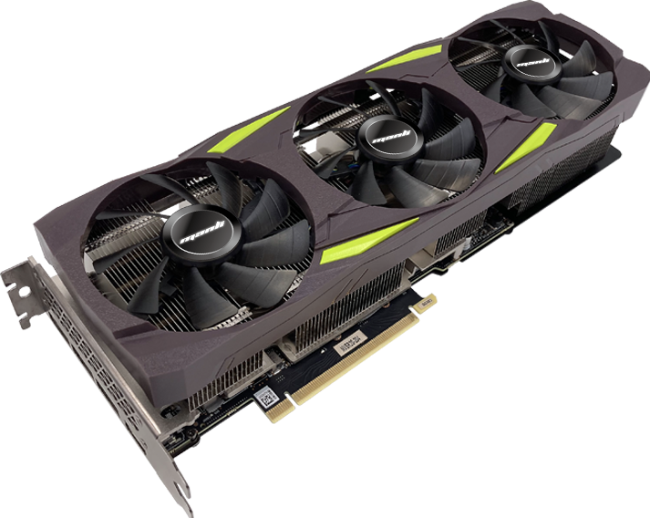 Actual product image Manli GeForce RTX 3070 Ti (8 GB)