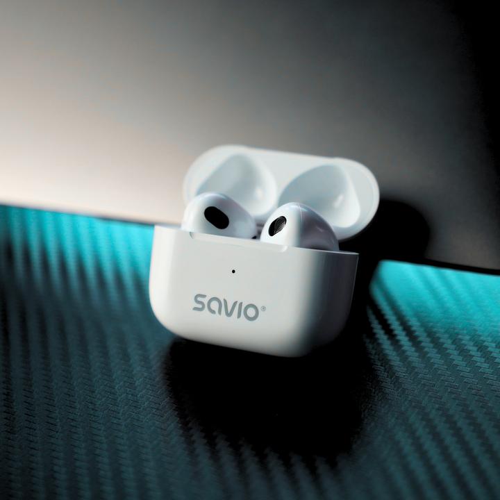 Actual product image Savio TWS-01 PRO (No noise cancellation, Wireless)
