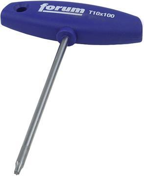 Actual product image Forum Professional Solutions Torx screwdriver with T-handle 10x100mm (Pin-torx)