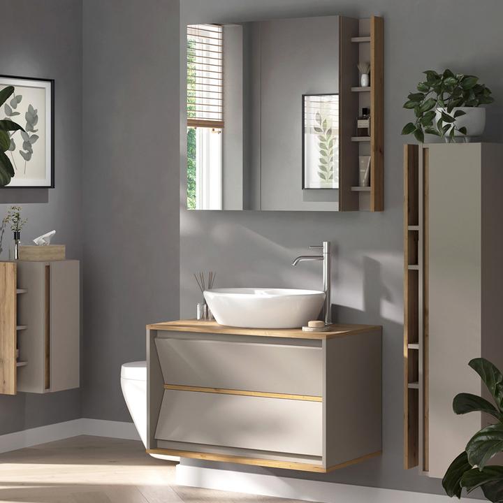 Produktbild Vicco Badmöbel-Set Edelin, Cashmere/Artisan, 4 Teile