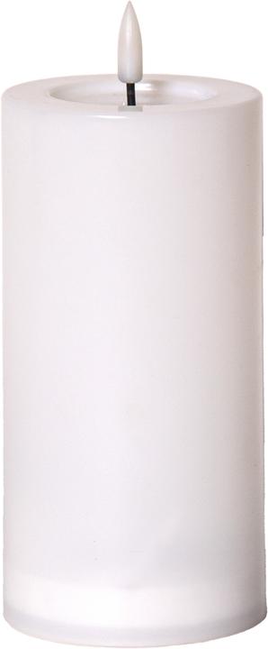 Star Trading Solar Kerze Flamme Saul 18 cm, Weiss