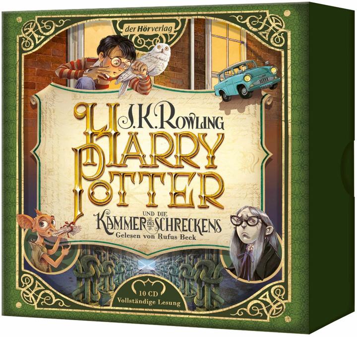 Harry Potter and the Chamber of Secrets (Rufus Beck, J.K. Rowling, Klaus Fritz, German)