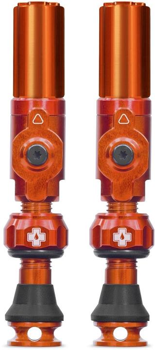 Image du produit Muc-Off Tubeless Ventiel Big Bore Hybrid Small Orange Auto/SchrÃ¤der Ventiel