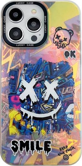 Actual product image RPD iPhone 13 Pro - Urban Style Backcase Smile im Comic-Graffiti Look (Apple iPhone 13 Pro)