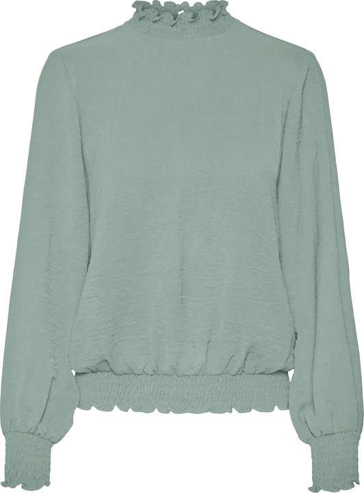Vero Moda Vmalva Ls Smock Top Wvn Ga Noos Top (XS)