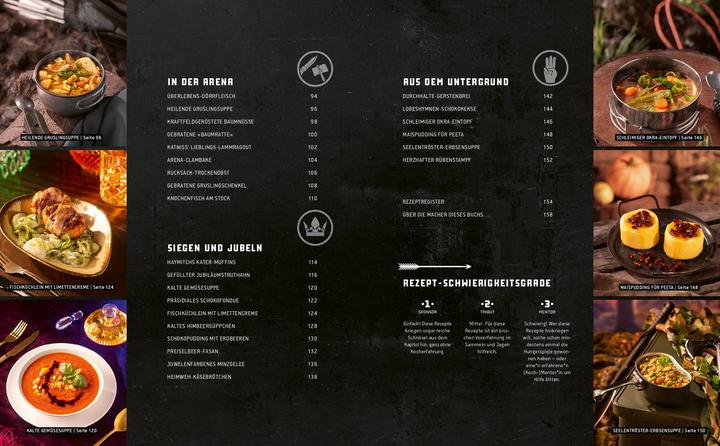 Actual product image Das inoffizielle Kochbuch für Panem-Fans (German, Tom Grimm, 2023)